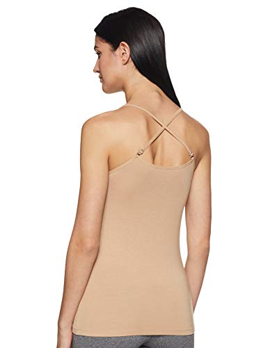 Image of Enamor Sleeveless Regular Length Slim Fit Camisole for Women - All Day Comfort, Modal Fabric - E007
