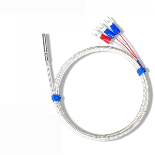 Sensor PT100 termopar de acero inoxidable con cable de detección de 3 metros