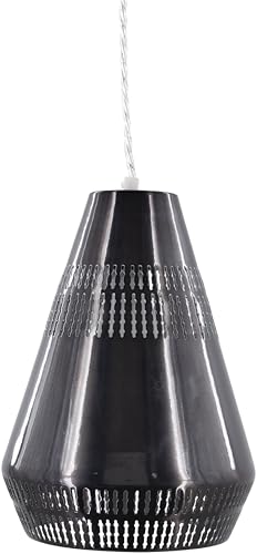 Mark&Day Chandelier Pendant Lights, Irschen Iron Rustic Black Ceiling Light
