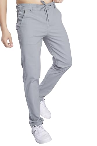 Image of DIVISIVE Men's Loose Fit Linen Blend Cotton Pants