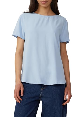 QS Kurzarmbluse aus Viskose