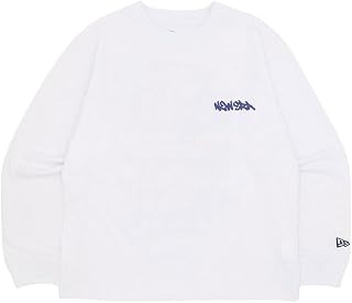 new era 新时代儿童 长袖T恤 长T 涂鸦标志 NER37K4502 YTH LS CT TEE TAGGING LOGO 263
