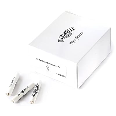 Savinelli 35 Count 6mm Charcoal Filters