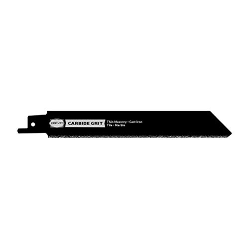 Century Drill & Tool 7856 Carbide Grit Reciprocating Saw Blade, 6"