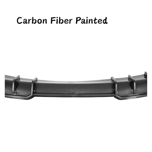 Difusor trasero negro mate para Tesla Model 3 2017-2023 inferior 2