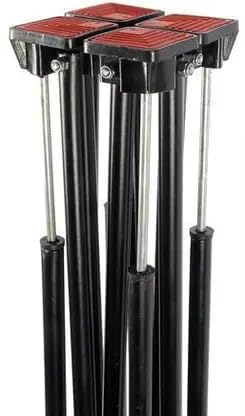 SE SPORTS Iron Easy Foldable Height Adjustable Carrom Stand Heavy-Duty Steel Frame, Compact & Portable Black (SE-Carrom-Board-Stand-04) 1