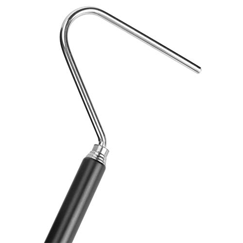 YOUTHINK 1 M Aço inoxidável extensível telescópico gancho de cobra réptil pegador retrátil gancho fe