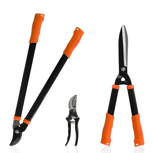 ECOOPTS 3PCS Garden Tool Set with Lopper