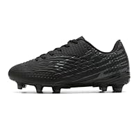 EPIMENO Boys Football Boots Girls Soccer Shoes Kids Athletics Outdoor Rugby Cleats Children Sneaker for Unisex