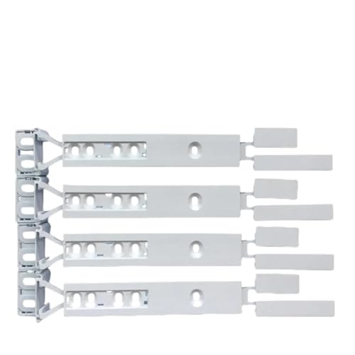 ZUADZAFC Accesorios De Instalación Y Mantenimiento For Frigoríficos Empotrados, Compatibles con Electrolux, Siemens Y Bosch, Riel Deslizante Especial.(4set)
