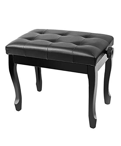 TEmkin Tabouret de Piano Confortable, Banc de Piano, Banc de Clavier, Tabouret de vanité bénéficiant de la Fonction de Levage hydraulique Automatique, 55 x 34 x 47-57 cm - Les Beatles, Paul McCartney, John Lennon, RIngo Starr, George Harrison TEmkin Tabouret de Piano Confortable, Banc de Piano, Banc de Clavier, Tabouret de vanité bénéficiant de la Fonction de Levage hydraulique Automatique, 55 x 34 x 47-57 cm