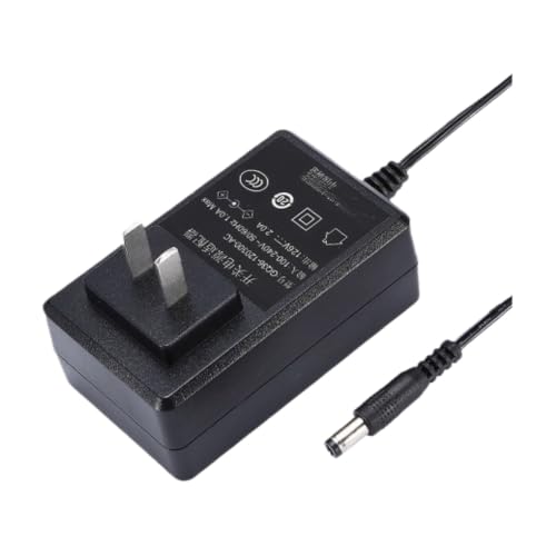 Adaptateur secteur mural 19V 2.1A anti-surchauffe pour écran et routeur compatible