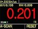 Accusize Industrial Tools Phase II+, Ultrasonic Thickness Gauge A & B Scan and Thru Coating Capability, Nist Traceable, Utg-4000
