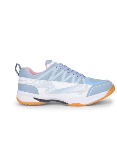 Image of Liberty Freedom GRIPPER-01 Sports Lacing Non Marking Badmintion & Paddle /Pickle Ball Shoes for Men with Rubber Sole, Lightweight & Comfortable | Suitable for Table Tennis, Squash and All Indoor Court