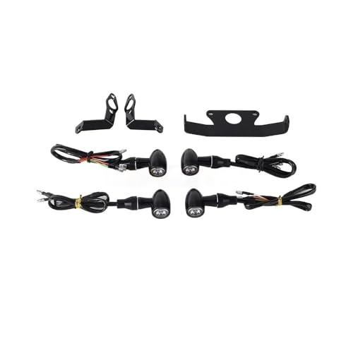 Feu arrière en aluminium anodisé et support plaque pour moto Sportster S 1250