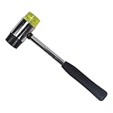 SBJKLYRN Gummihammer, 1Pc Gummi Hammer Große Weiche Sehne Kunststoff Fliesen Dekoration Nylon...