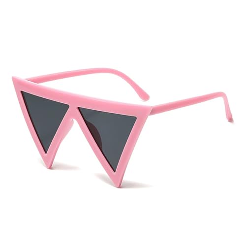 bullabulling Triangle Hip hop Sunglasses For Women Trendy Ocean Lens Sun Glasses Men Party Prom Sunglasses