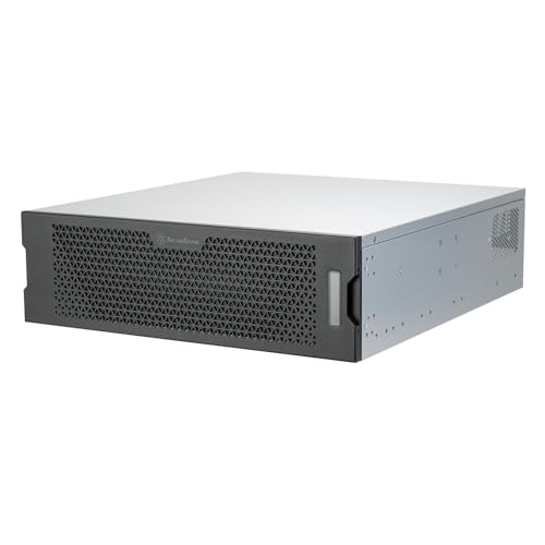 Image of Silverstone Technology RM31 3U rackmount Server Chassis with Dual Power Supplies and 360mm radiators Support, SST-RM31