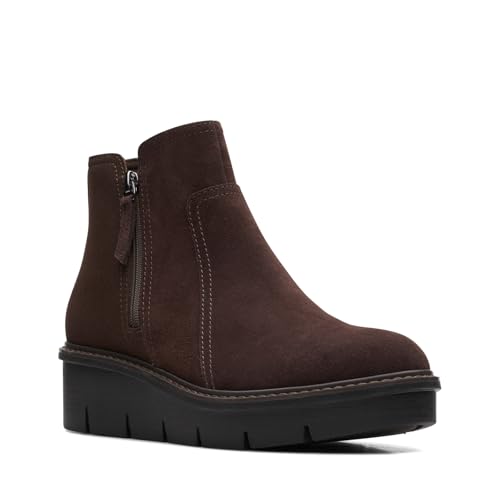 Clarks Airabell Vibe bottine femme en cuir premium aux finitions artisanales