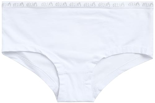 dELiA*s Girls’ Underwear – 5 Pack Stretch Cotton Boyshort Panties (6-14) 6