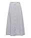 Produktbild BRAX Damen Style Kelly Sportiver Leinenrock Rock, Grau (Grey Melange 09), 46