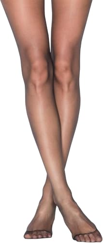 Image of PENTI Fit 15 Sheer Shiny Pantyhose | 15 Denier Glossy Tights with Reinforced Toe & Cotton Gusset | Elegant & Durable