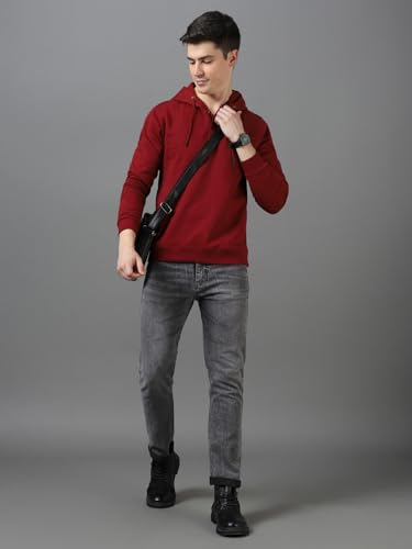 Image of Urbano Fashion Men Polycotton Hooded Sweatshirt