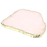 Accessoires de bureau en quartz rose : une variété d'utilisations. ce dessous de verre convient à de nombreux usages. le cristal naturel s'harmonise avec les centres de table. dessous de verre rose pour bureau