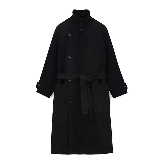 LEMAIRE コットンツイル　モッズコート黒 フード付き ロング 楽天市場】Lemaire ルメール ロングコート WRAP COAT CO1037
