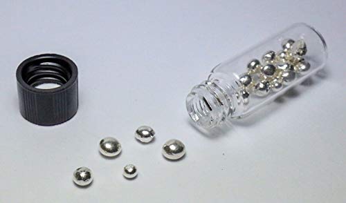 Silver Metal 99.99% Pure Element 47 Ag Chemistry Sample - Science experiment - Chemistry kit - Periodic Table, Element Collection, Transition Metals