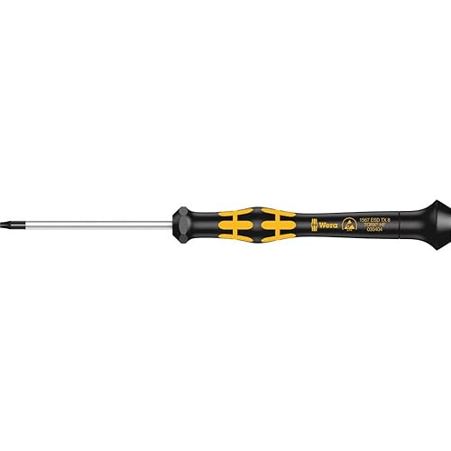 Wera Kraftform 1567 Torx HF Micro ESD Screwdriver T8 60mm