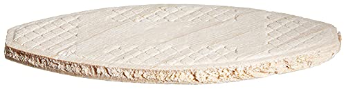 wolfcraft 2991405 Compressed Wafer Shaped Wood Joining Biscuits for Joining Wood Pieces, #10, 125 Piece Jar