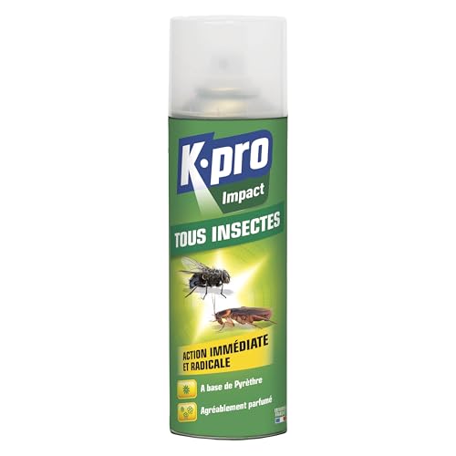 Jusqu'à 3 mois de protection contre les nuisibles avec l'aérosol K.PRO