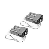 HYCLAT Gray 6-10 Gauge Battery Quick Connect/Disconnect Wire Harness Plug Connector Recovery Winch Trailer (2 Pack)