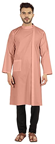 Kurta indien pour homme robe traditionnelle unie à manches longues Atasi