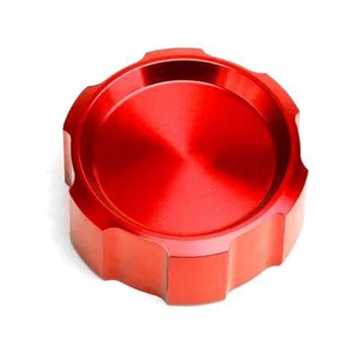 Tapa de depósito de frenos para Tracer 900 GT 2015-2020 en aluminio rojo trasero