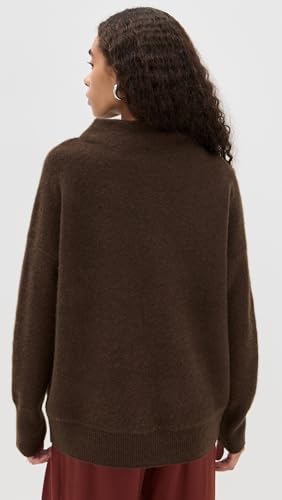 Image of Vince Women's Boiled Funnel Neck Pullover