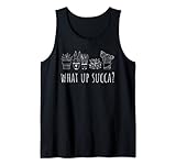 Diseño genial, perfecto para cualquier persona que ama las plantas, suculentas, cactus y jardinería. «What up succa?» Cita divertida con ilustración de cactus para un amante de las suculentas, mamá de la planta, papá de la planta o jardinero.