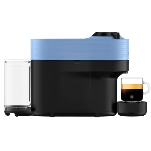 Miniatura 11 de De Longhi Nespresso Vertuo Pop Env90.A, Cafetera Automática, Máquina De Café De Cápsulas Desechables, 4 Tamaños De Taza, Tecnología De Centrifugado, Set De Bienvenida Incluido, 1260w, Azul Pacífico