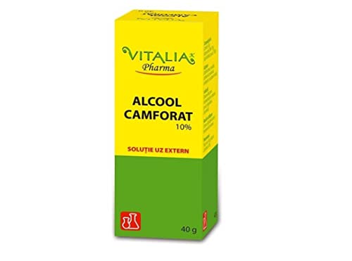 Alcohol de alcanfor (Camphor alcohol) 10%, 1 x 40 gramos
