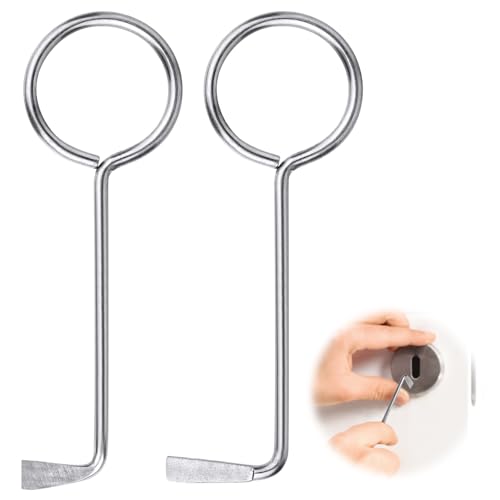 Flintronic - 2 Llaves Maestra para Abrir Puertas, Llave Maestra para Cerraduras de Cilindro