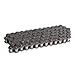 Generic 1Pcs 04c-1 Carbon Steel Roller Chain/Chain Connector, Chain Pitch 6.35, Half/Full Buckle Roller Industrial Chain/Join Buckle MINGPING (Size : Closed Connector)
