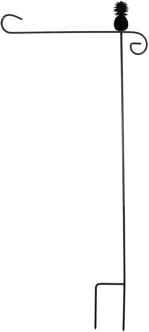 Briarwood Lane Wrought Iron Pineapple Garden Flag Stand