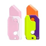 3D Printing Fidget Knife Toy for Adults - Funny Plastic EDC Carrot Knife Toy - Sensory Toys Anxiety...
