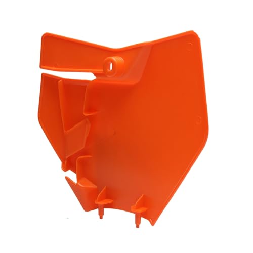 MKBHD Adatto for KTM EXC XC SX XC-F SX-F SMR 125 a 450 Portanumero Motocross Enduro Portanumero Piatto Maschera Moto Dirt Bike(Orange)