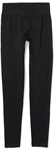 Starter Girls' 20" Seamless Light-Compression Workout Legging, Amazon Exclusive, Black, L (10/12)