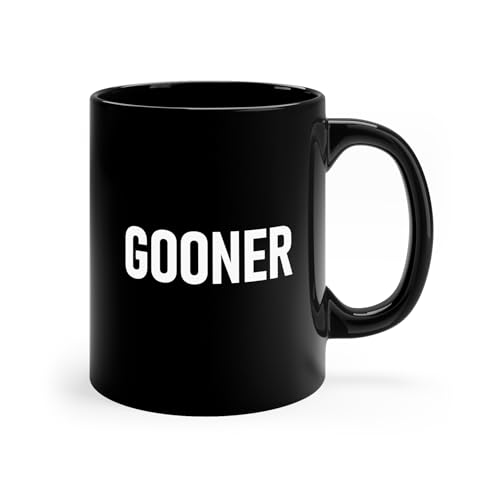Brian Bula Gooner Mug Drink to Gooning Self Pleasure Football Cup Black