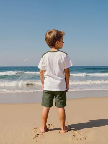 Image of GERU Oversize Boys Summer Sets Short Sleeve Top+Shorts (order a size down)