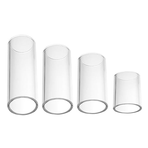 ERINGOGO 1 Guitar Slide Transparent Guitar Slides Smooth Play Harmonic Sound Material and Enthusiasts