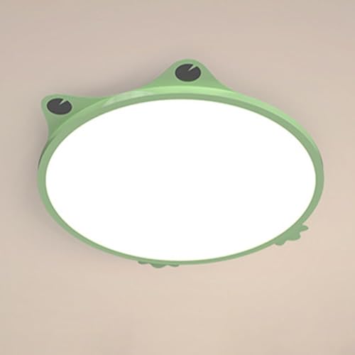 Plafonnier grenouille LED vert pour illuminer les moments de jeu dans un jardin d'enfants